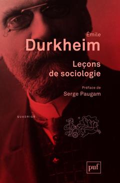 Cover of the book Leçons de sociologie