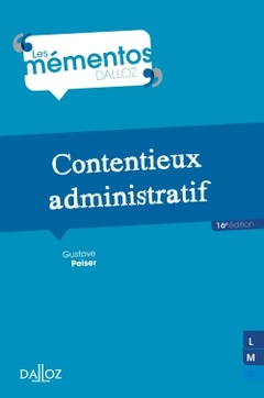 Cover of the book Contentieux administratif