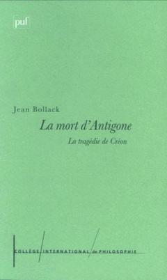 Cover of the book La mort d'Antigone