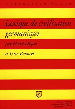 Couverture de l’ouvrage Lexique de civilisation germanique