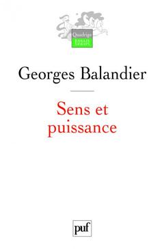 Cover of the book Sens et puissance, Les dynamiques sociales