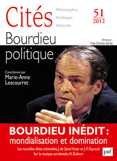Cover of the book Cites 2012 n 51 bourdieu politique