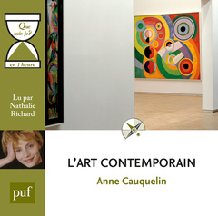 Couverture de l’ouvrage « L'art contemporain » en une heure CD