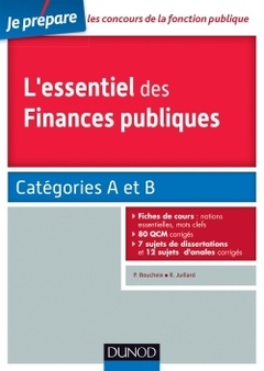 Couverture de l’ouvrage L'essentiel des finances publiques - categories a et b
