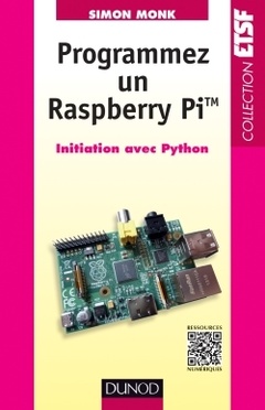 Couverture de l’ouvrage Programmez un Raspberry Pi - Initiation avec Python