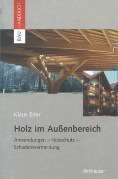 Couverture de l’ouvrage Holz im Außenbereich