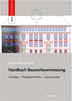 Couverture de l’ouvrage Handbuch Bauwerksvermessung