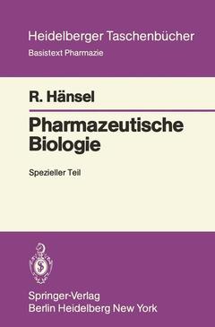 Cover of the book Pharmazeutische Biologie