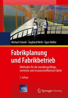 Couverture de l’ouvrage Fabrikplanung und Fabrikbetrieb