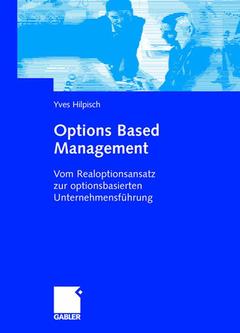 Cover of the book Options Based Management