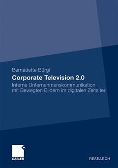 Couverture de l’ouvrage Corporate Television 2.0