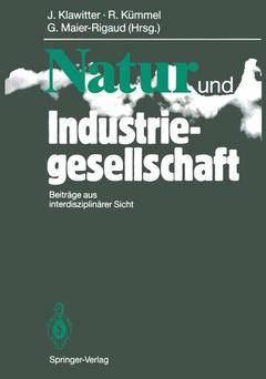 Cover of the book Natur und Industriegesellschaft