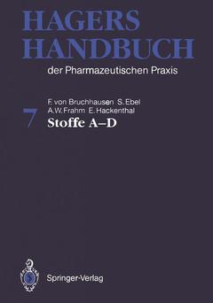 Couverture de l’ouvrage Hagers Handbuch der Pharmazeutischen Praxis