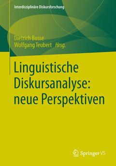 Couverture de l’ouvrage Linguistische Diskursanalyse: neue Perspektiven