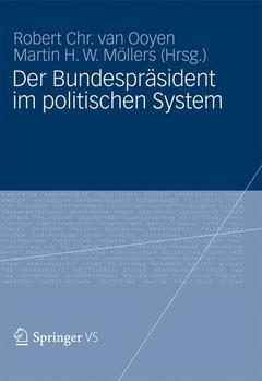 Couverture de l’ouvrage Der Bundespräsident im politischen System