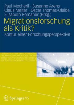Cover of the book Migrationsforschung als Kritik?