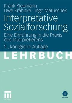 Couverture de l’ouvrage Interpretative Sozialforschung