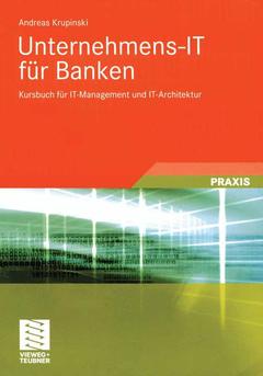 Cover of the book Unternehmens-IT für Banken