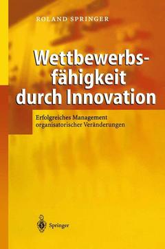 Cover of the book Wettbewerbsfähigkeit durch Innovation