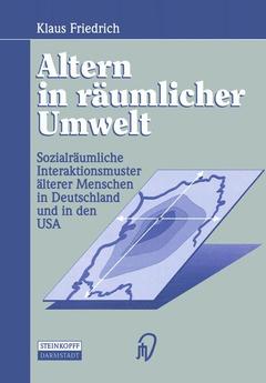 Couverture de l’ouvrage Altern in räumlicher Umwelt
