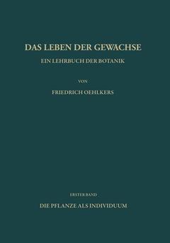 Couverture de l’ouvrage Ein Lehrbuch der Botanik