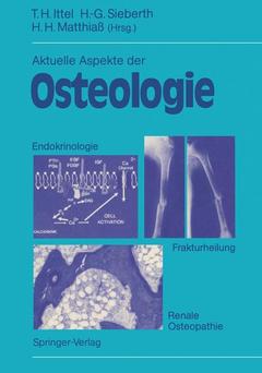 Couverture de l’ouvrage Aktuelle Aspekte der Osteologie