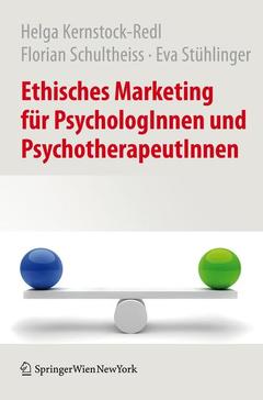 Couverture de l’ouvrage Ethisches Marketing in Psychologie und Psychotherapie