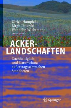 Cover of the book Ackerlandschaften