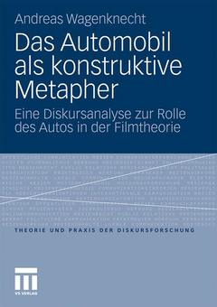 Cover of the book Das Automobil als konstruktive Metapher