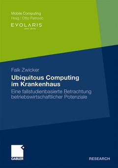Couverture de l’ouvrage Ubiquitous Computing im Krankenhaus