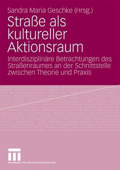 Cover of the book Straße als kultureller Aktionsraum