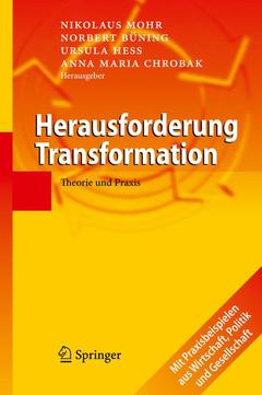 Cover of the book Herausforderung Transformation
