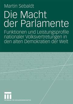 Couverture de l’ouvrage Die Macht der Parlamente