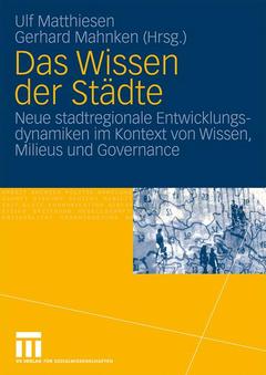 Cover of the book Das Wissen der Städte