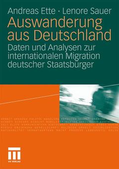 Cover of the book Auswanderung aus Deutschland