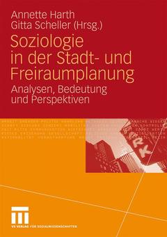Couverture de l’ouvrage Soziologie in der Stadt- und Freiraumplanung