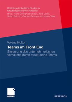 Cover of the book Teams im Front End