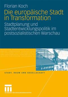 Cover of the book Die europäische Stadt in Transformation