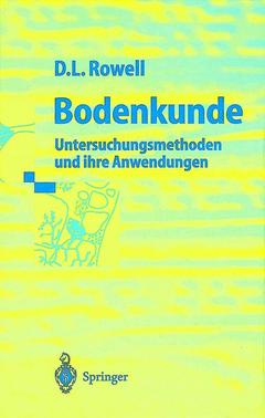 Couverture de l’ouvrage Bodenkunde