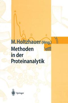 Couverture de l’ouvrage Methoden in der Proteinanalytik