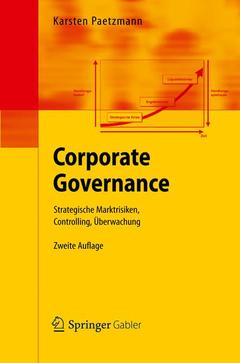 Couverture de l’ouvrage Corporate Governance