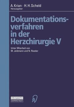 Cover of the book Dokumentationsverfahren in der Herzchirurgie V