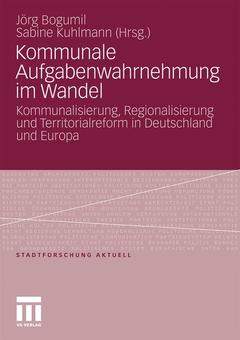 Cover of the book Kommunale Aufgabenwahrnehmung im Wandel