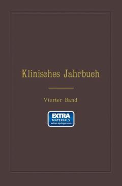 Couverture de l’ouvrage Klinisches Jahrbuch