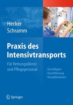 Couverture de l’ouvrage Praxis des Intensivtransports