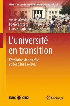 Cover of the book L’université en transition