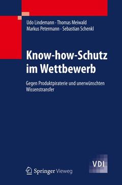 Couverture de l’ouvrage Know-how-Schutz im Wettbewerb