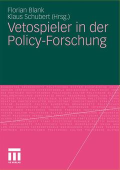 Couverture de l’ouvrage Vetospieler in der Policy-Forschung