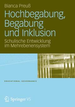 Cover of the book Hochbegabung, Begabung und Inklusion