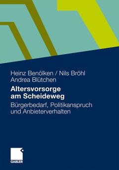 Cover of the book Altersvorsorge am Scheideweg